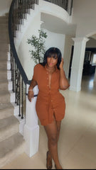 The After Hours Shirt Dress