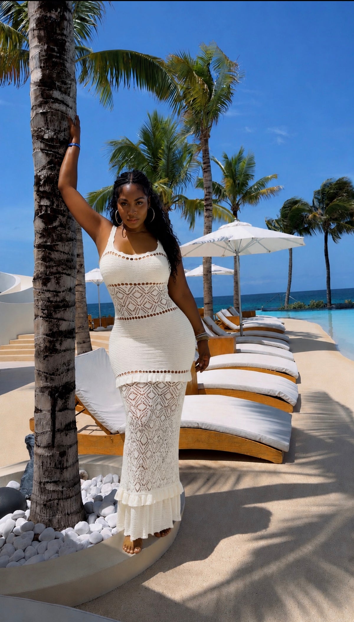 Sand to the beach