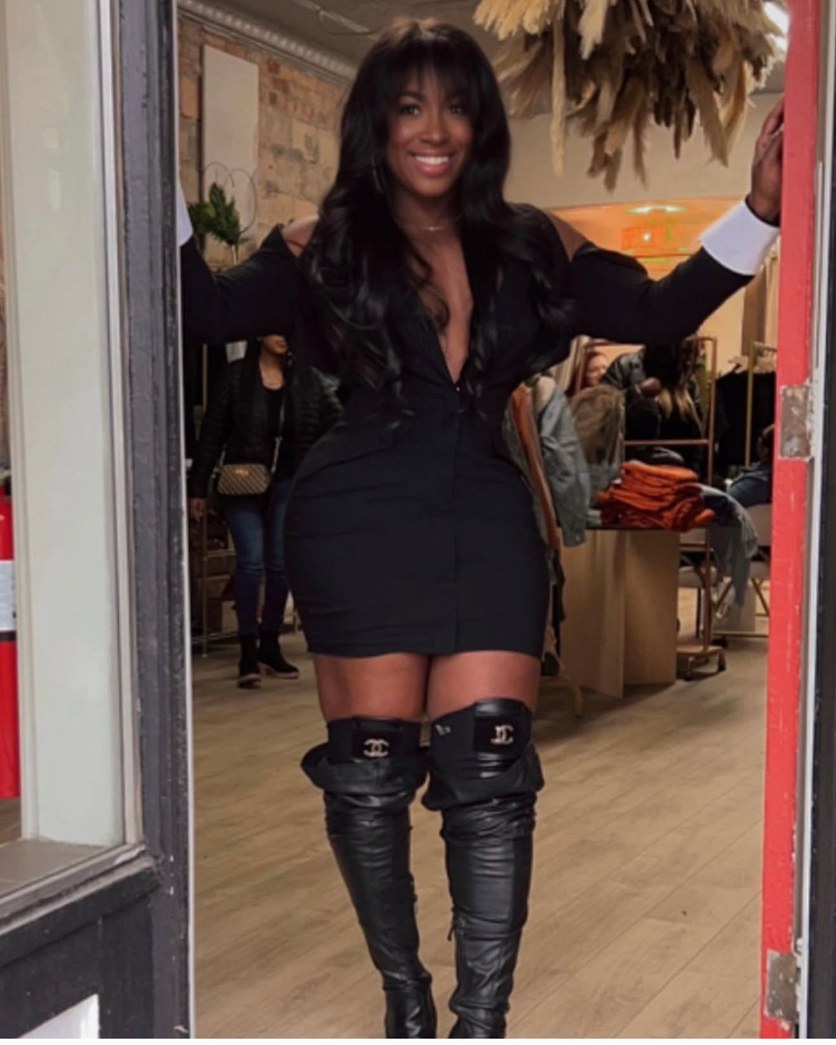 The boss blazer dress